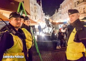 Policjanci na Winobraniu