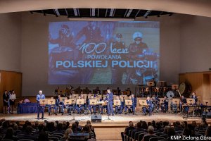 Orkiestra reprezentacyjna Policji w Filharmonii w Zielonej Górze