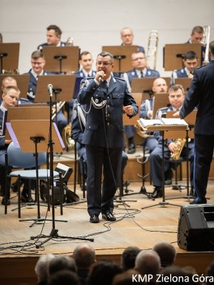 Reprezentacyjna Orkiestra Policji z Komendy Głównej Policji w Warszawie