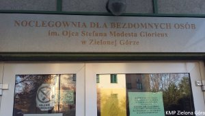 Budynek Noclegowni dla bezdomnych osób w Zielonej Gorze