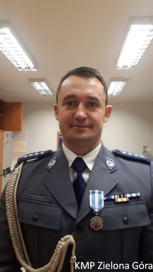 Aspirant sztabowy Maciej Matuszewski