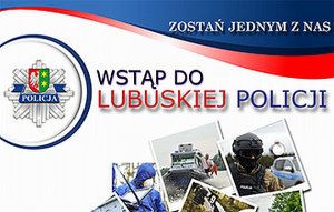 Plakat policji.