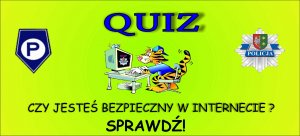 Baner &quot;Czy jesteś bezpieczny w Internecie&quot;?