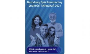 Narodowy Spis Powszechny - plakat promujący spis