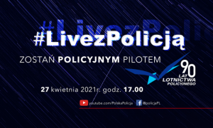 Informator o live z Policją