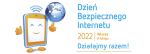 Ulotka z akcji dzień bezpiecznego Internetu.