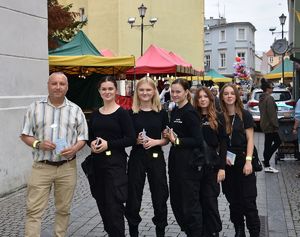 Uczennice z klasy policyjnej.