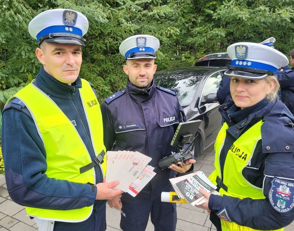 „Żyj i ratuj życie” – ogólnoeuropejskie działania policjantów ruchu drogowego