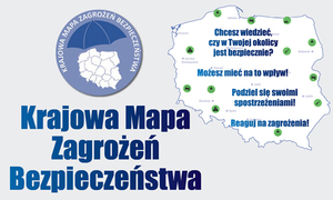 Zdjęcie krajowej mapy zagrożeń bezpieczeństwa.