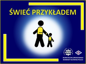 Ulotka z akcji Świeć przykładem.