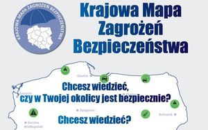 Kawałek krajowej mapy zagrożeń bezpieczeństwa.