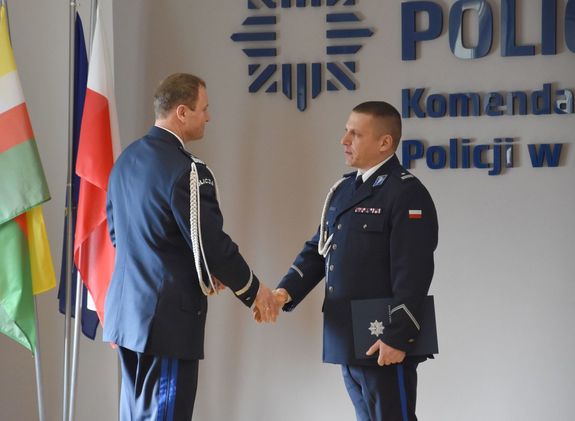 Podinspektor Tomasz Szuda powołany na stanowisko Komendanta Miejskiego Policji w Zielonej Górze