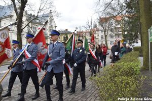 przemarsz pocztów  sztandarowych