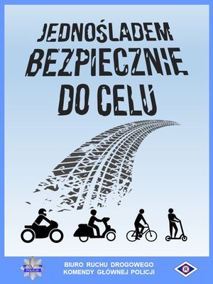 Jednośladem bezpiecznie do celu.