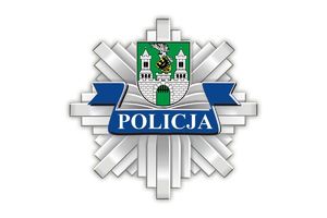 Logo komendy miejskiej policji w Zielonej Górze.