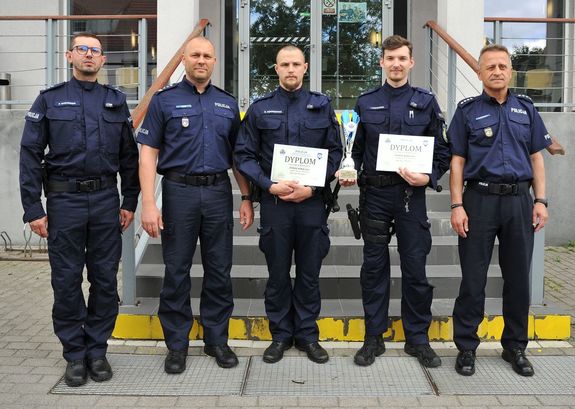 Zielonogórscy policjanci wygrali eliminacje wojewódzkie Turnieju Par Patrolowych
