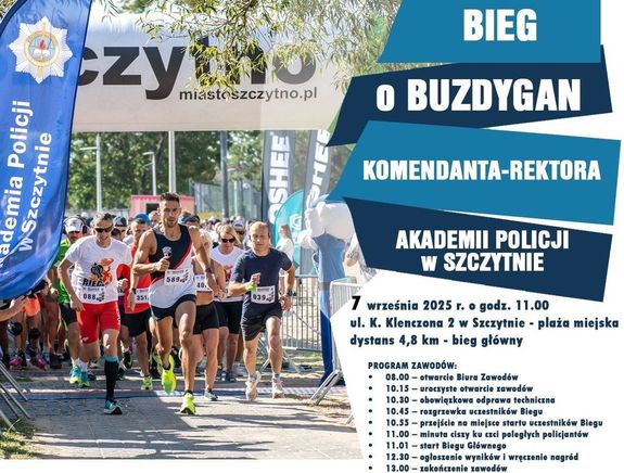 Ruszyły zapisy do 7. edycji biegu charytatywnego o Buzdygan Komendanta-Rektora APwSz