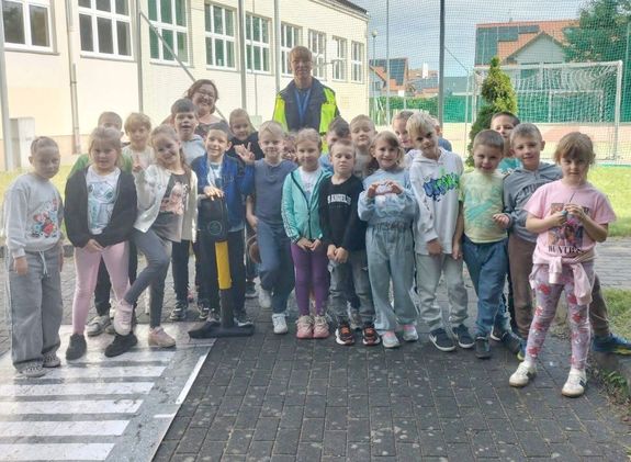 „Bezpieczna Droga do Szkoły” z zielonogórską policją
