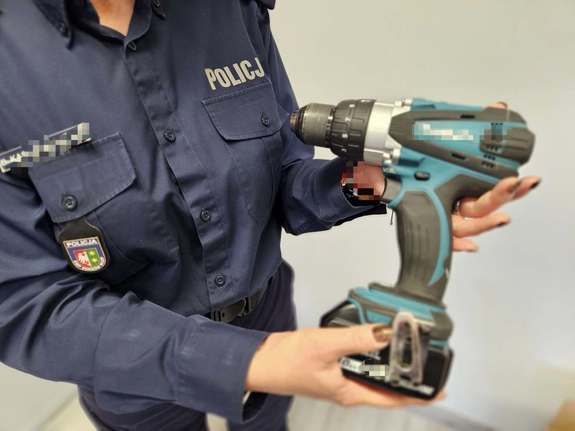Chciał ukraść elektronarzędzia warte ponad 8 tysięcy złotych