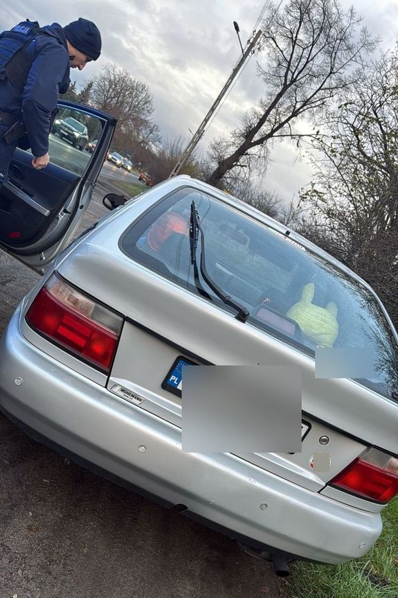 Policjanci z zielonogórskiej służby patrolowej zatrzymali pijanego kierowcę