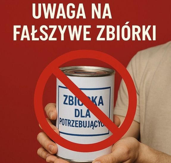 Uwaga na fałszywe zbiórki przed świętami!