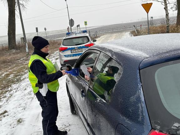Działania pn. „Po drodze nam do bezpieczeństwa”. Kontrola i profilaktyka na DK32