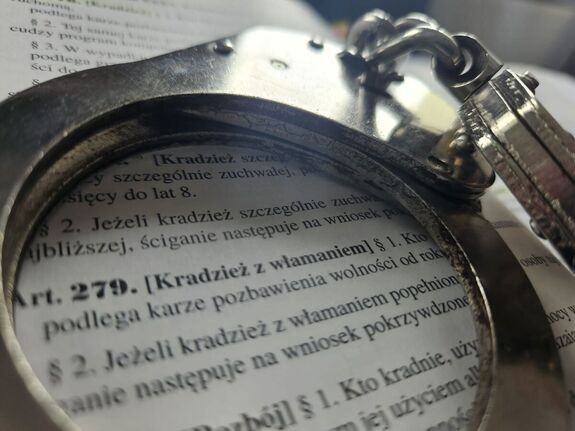 Zatrzymany włamywacz nieudacznik