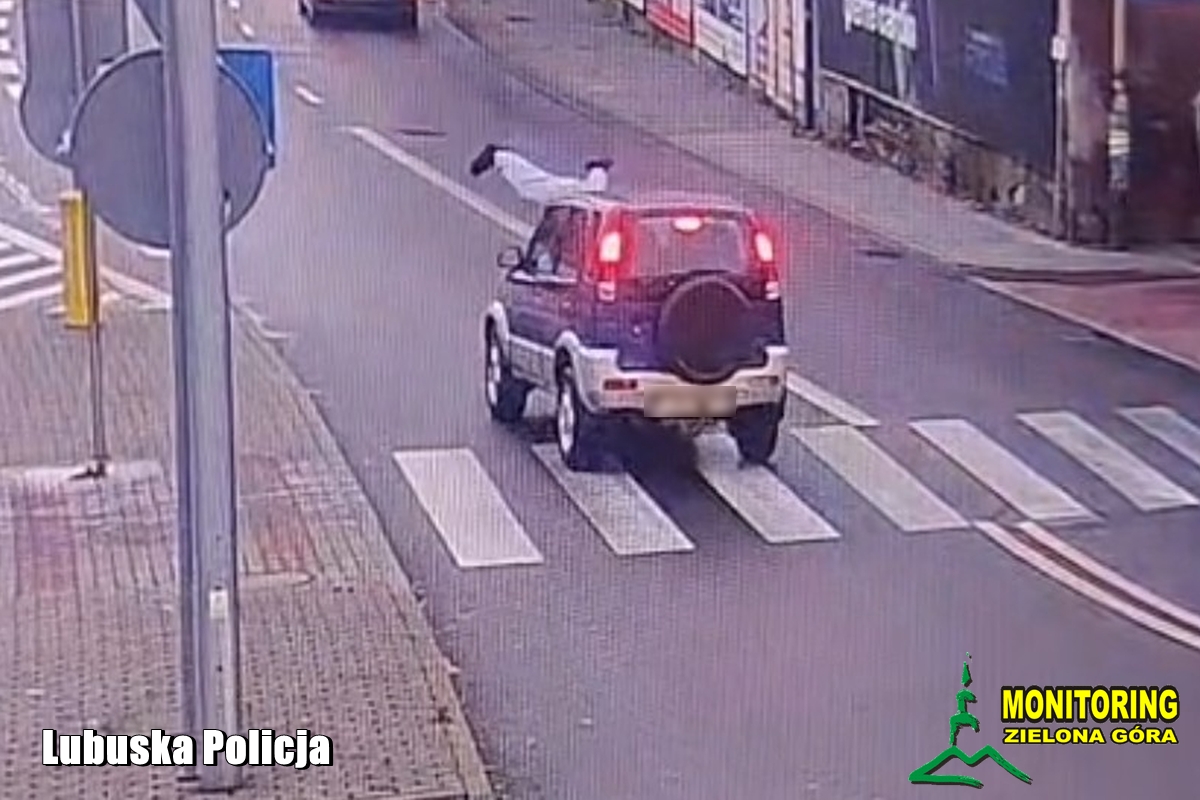 Potrącenie pieszej na przejściu w Zielonej Górze